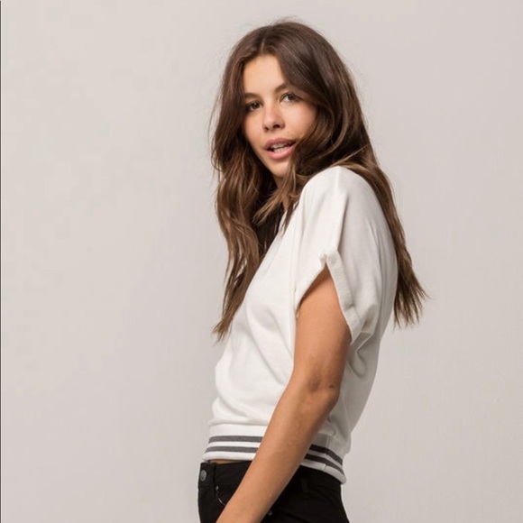 Banded Sweatshirt Top - Picture 3 of 3